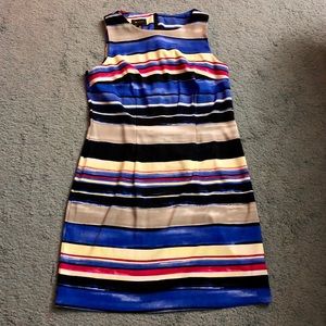 Multi color shift dress